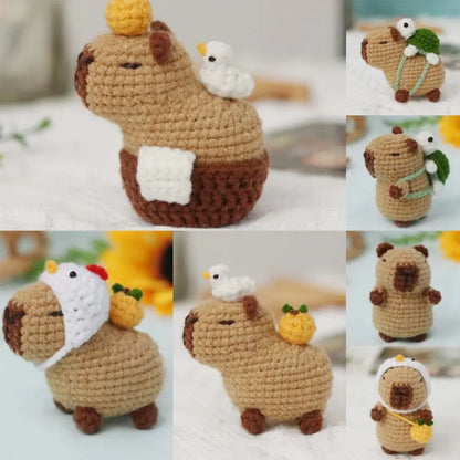 Capybara Crochet Kit for Beginners