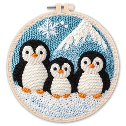 Punch Needle Kit: Cozy Critters