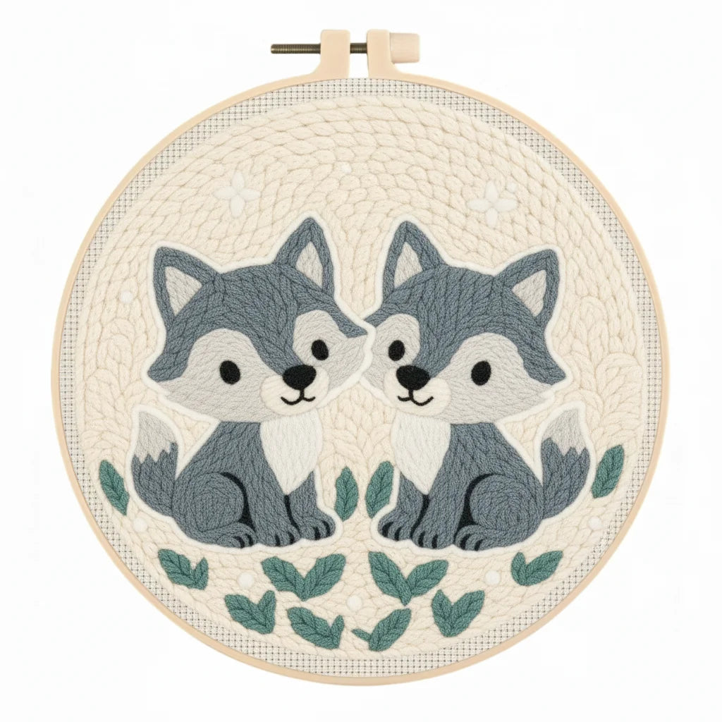 Punch Needle Kit: Sweet Animals