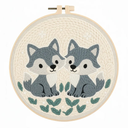 Punch Needle Kit: Sweet Animals