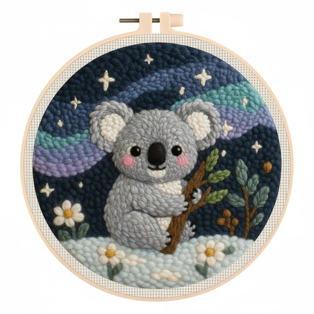 Punch Needle Kit: Sweet Animals