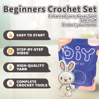 Bunny Crochet Kit for Beginners