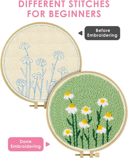 Punch Needle Kit: Sweet Animals