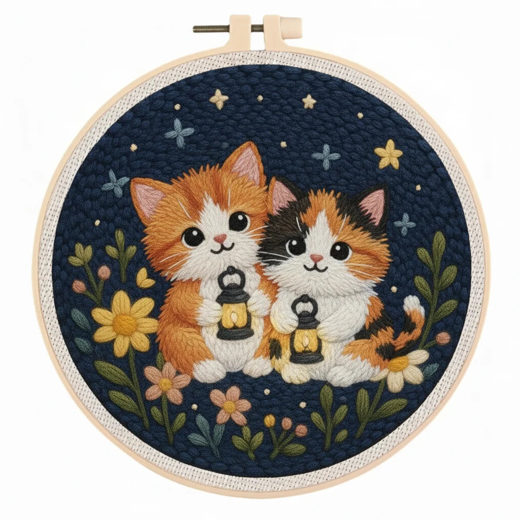 Punch Needle Kit: Sweet Animals