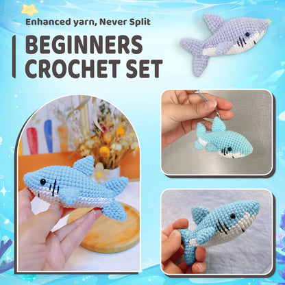 Shark Crochet Kit for Beginners
