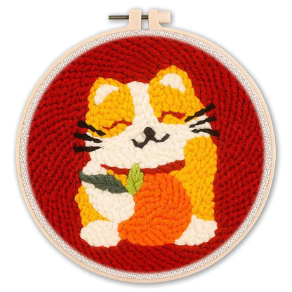 Punch Needle Kit: Cozy Critters