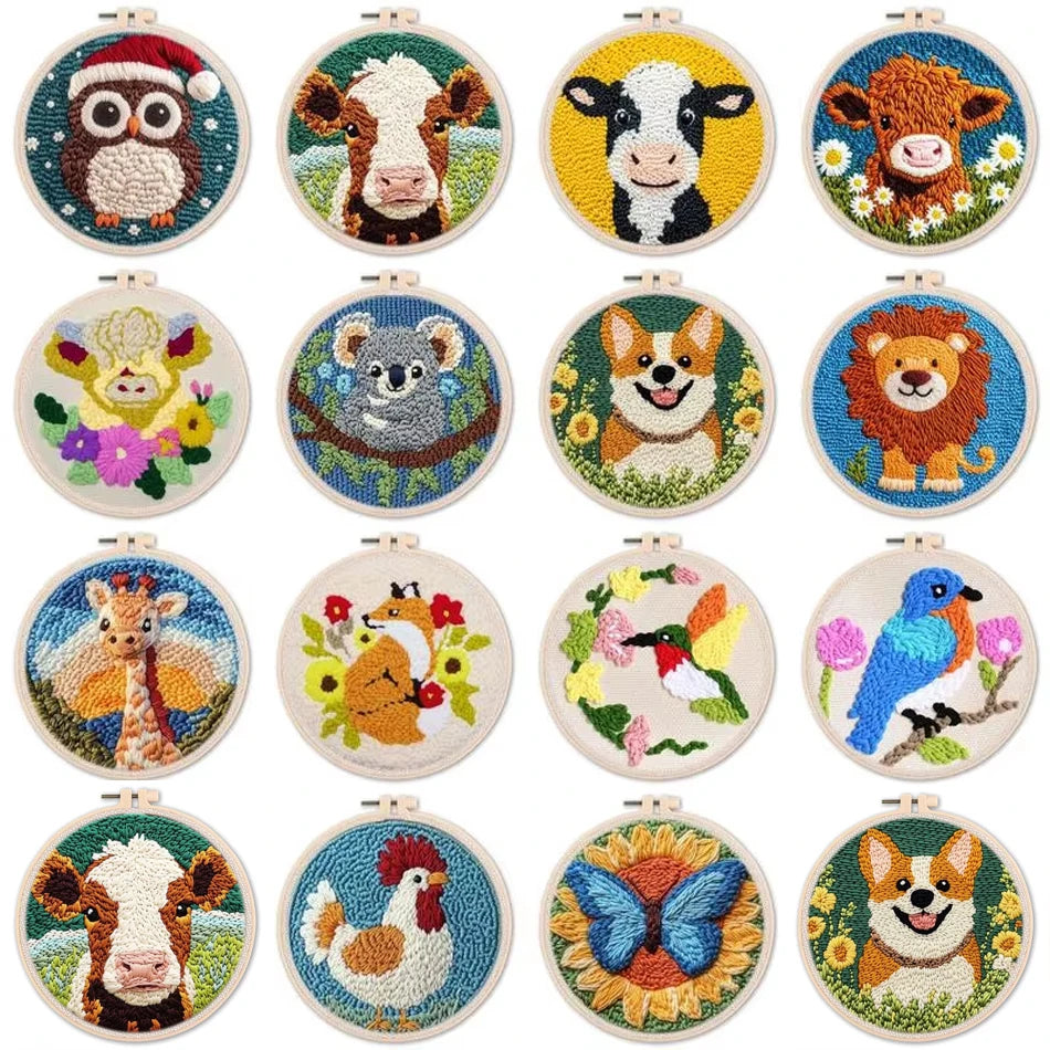Punch Needle Starter Kit: Farm & Garden