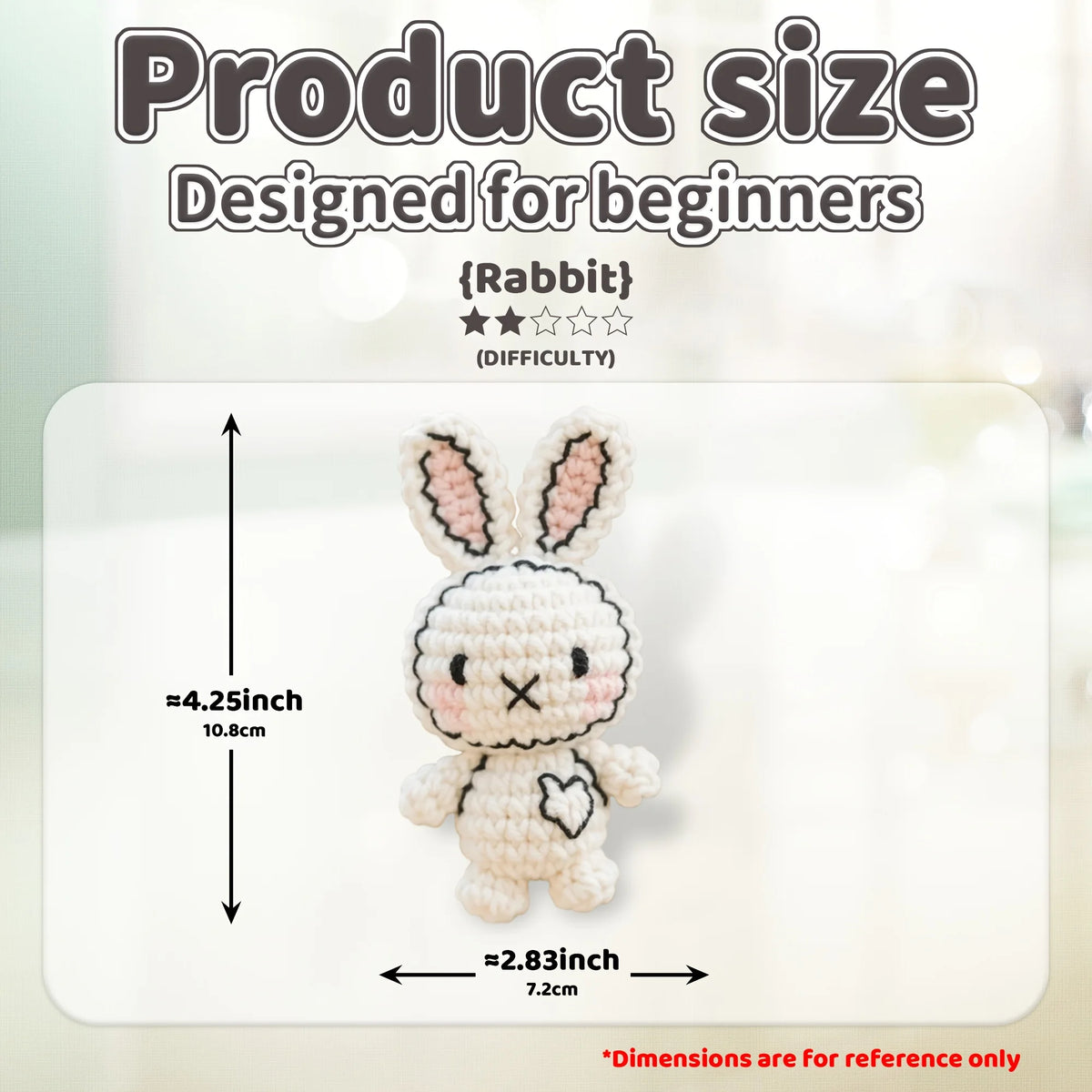 Bunny Crochet Kit for Beginners