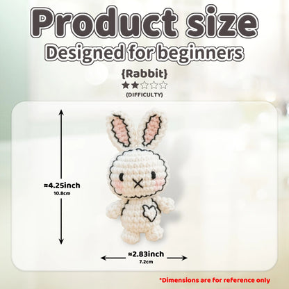 Bunny Crochet Kit for Beginners