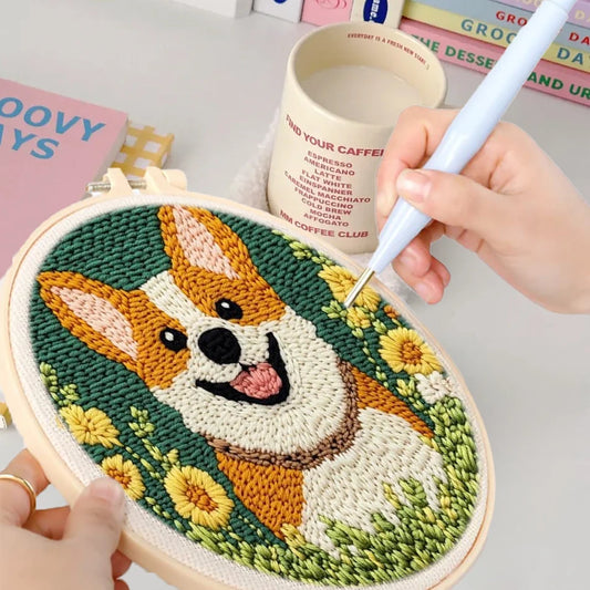 Punch Needle Kit: Cozy Critters