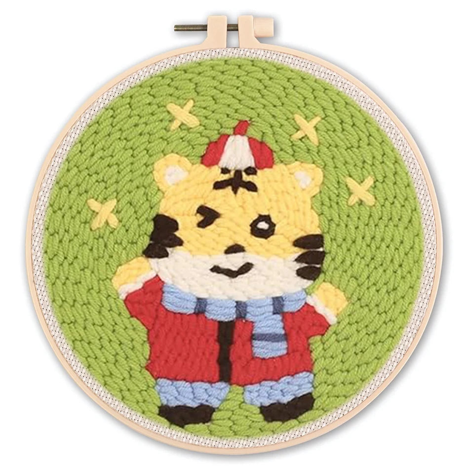 Punch Needle Kit: Cozy Critters